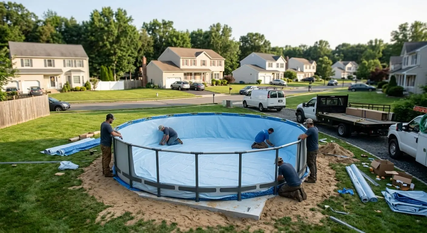 Above Ground Swimming Pool Contractor Dover NJ